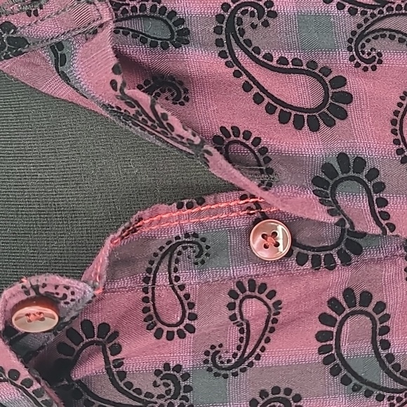 Vintage Italia Long Sleeve Button Down Dress Shirt Men's XL - Picture 3 of 5